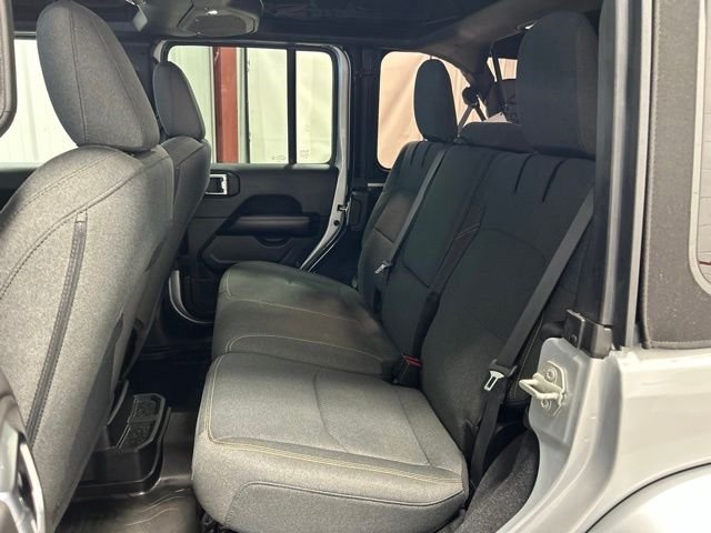 Used 2024 Silver Zynith Clearcoat Jeep Sahara 4xe image 17