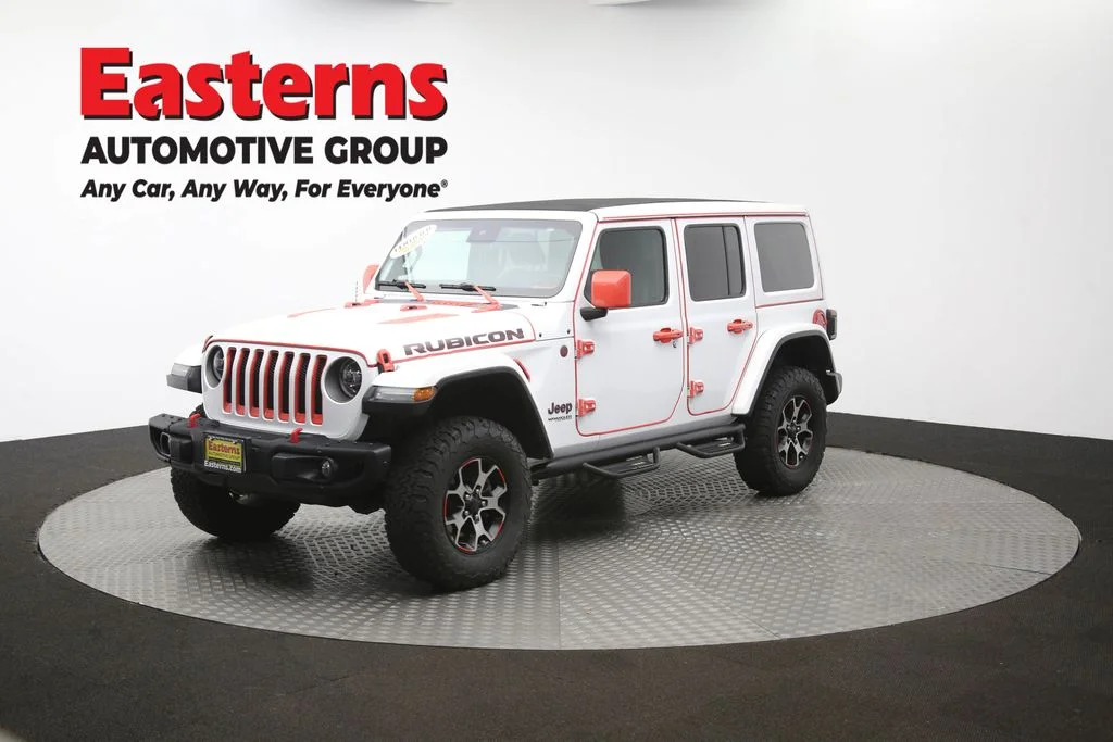 Used 2020 White Jeep Unlimited Rubicon image 59