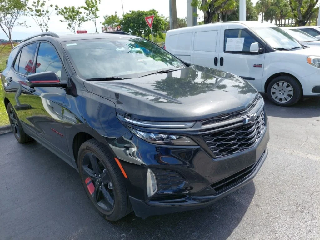Used 2024 Mosaic Black Metallic Chevrolet Premier image 2