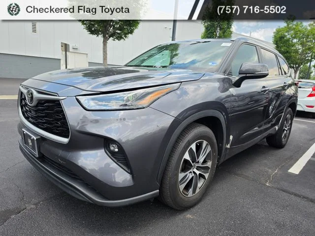 Used 2023 Magnetic Gray Metallic Toyota XLE image 1