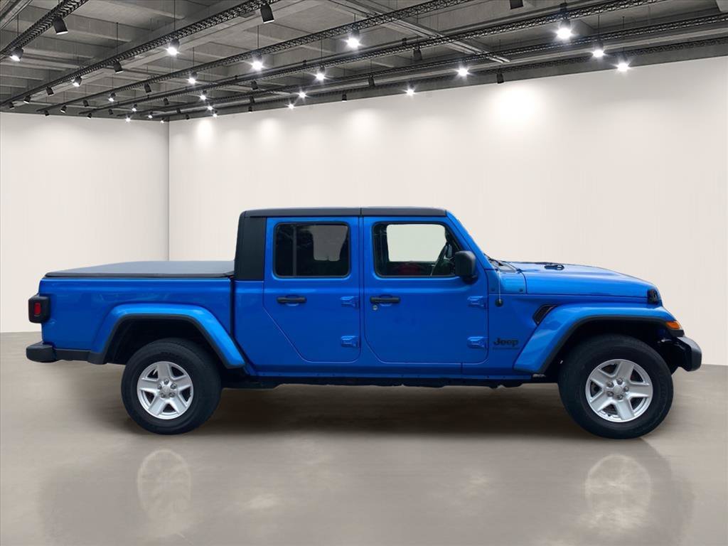Used 2021 Hydro Blue Pearlcoat Jeep Sport S image 8