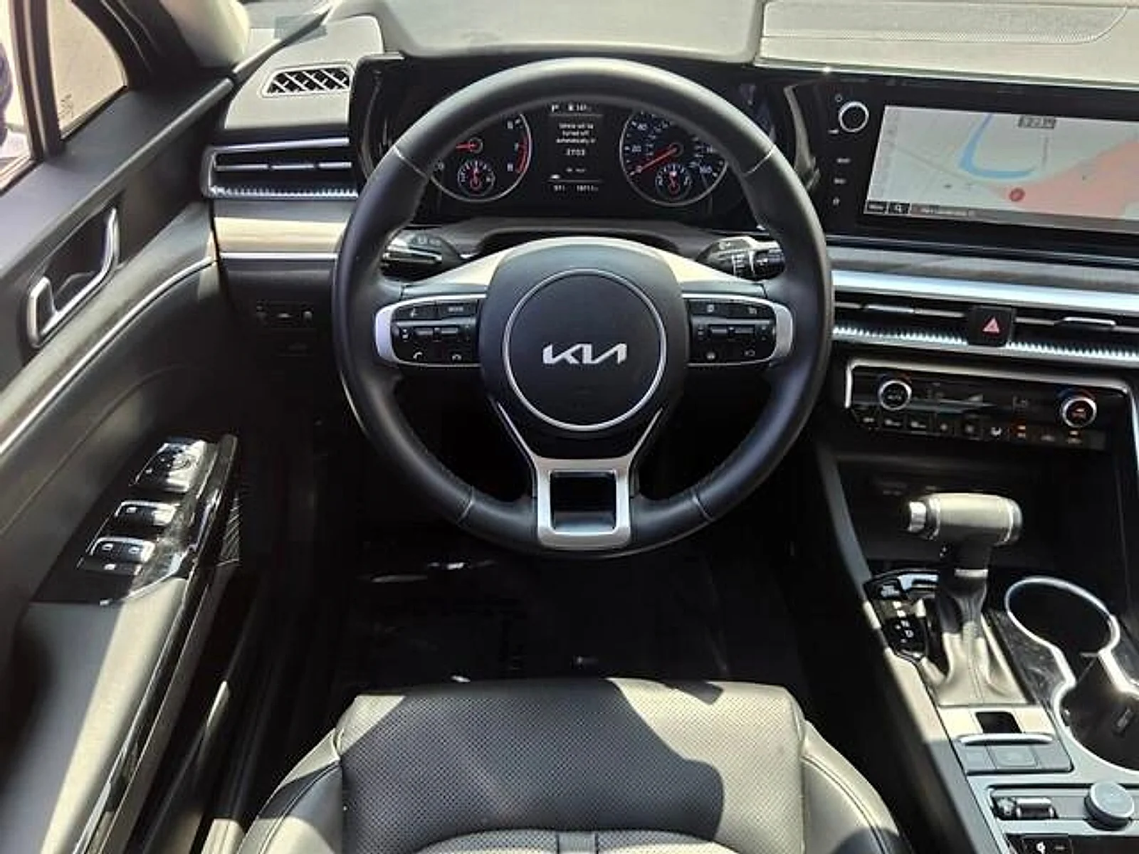 Used 2022 Sapphire Blue Kia EX image 12