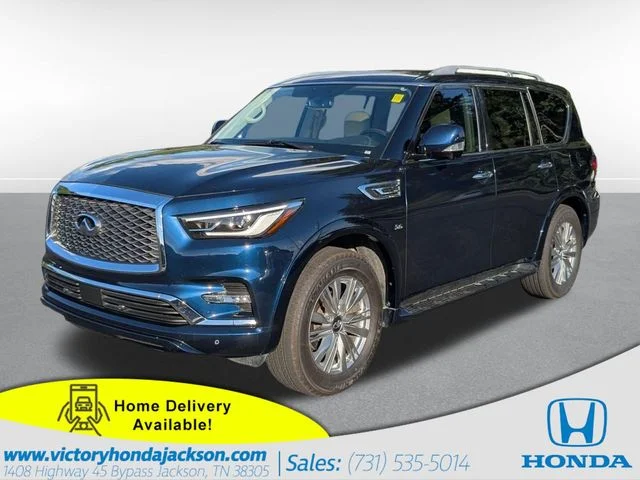Used 2018 Hermosa Blue INFINITI Base image 1