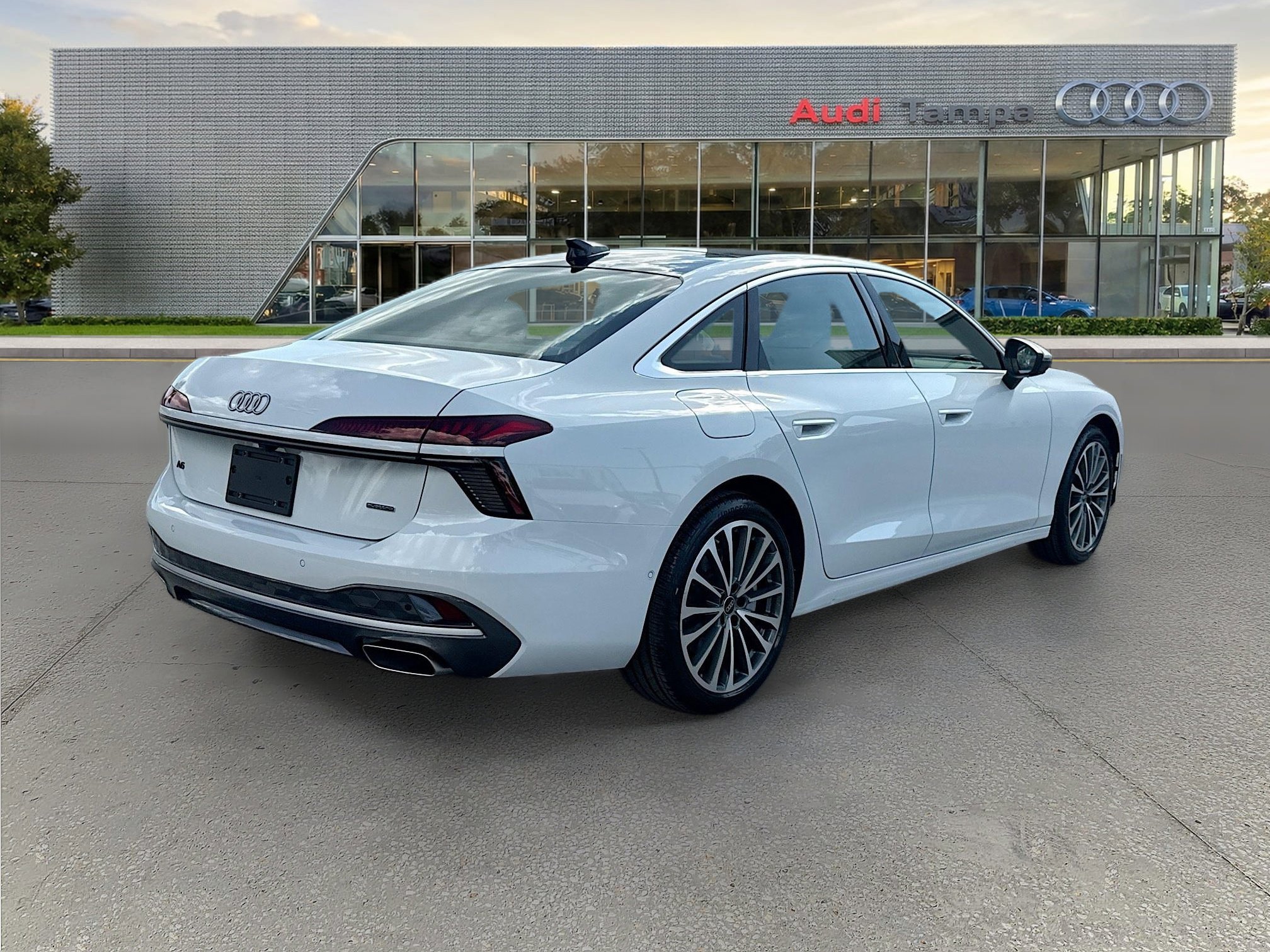 New 2026 Glacier White Metallic Audi Premium image 3
