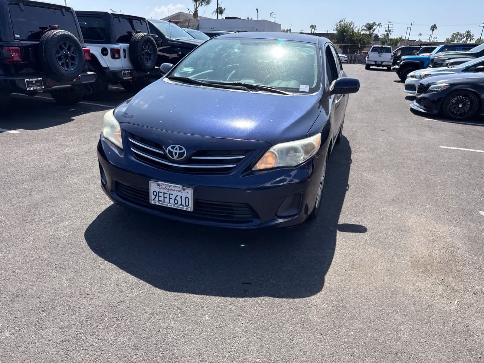 Used 2013 Toyota Corolla LE with VIN 5YFBU4EE4DP117696 for sale in Costa Mesa, CA