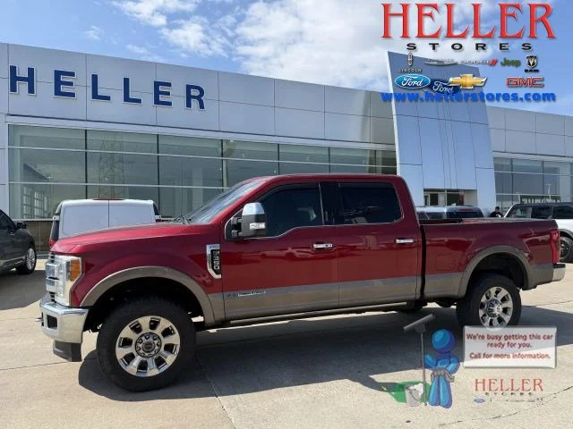 Used 2018 Ruby Red Metallic Tinted Clearcoat Ford King Ranch image 1