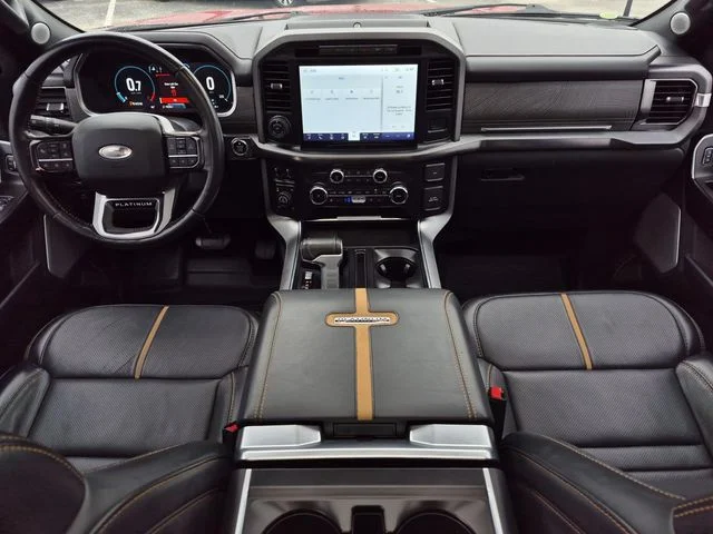 Used 2022 Red Metallic Ford Platinum image 22