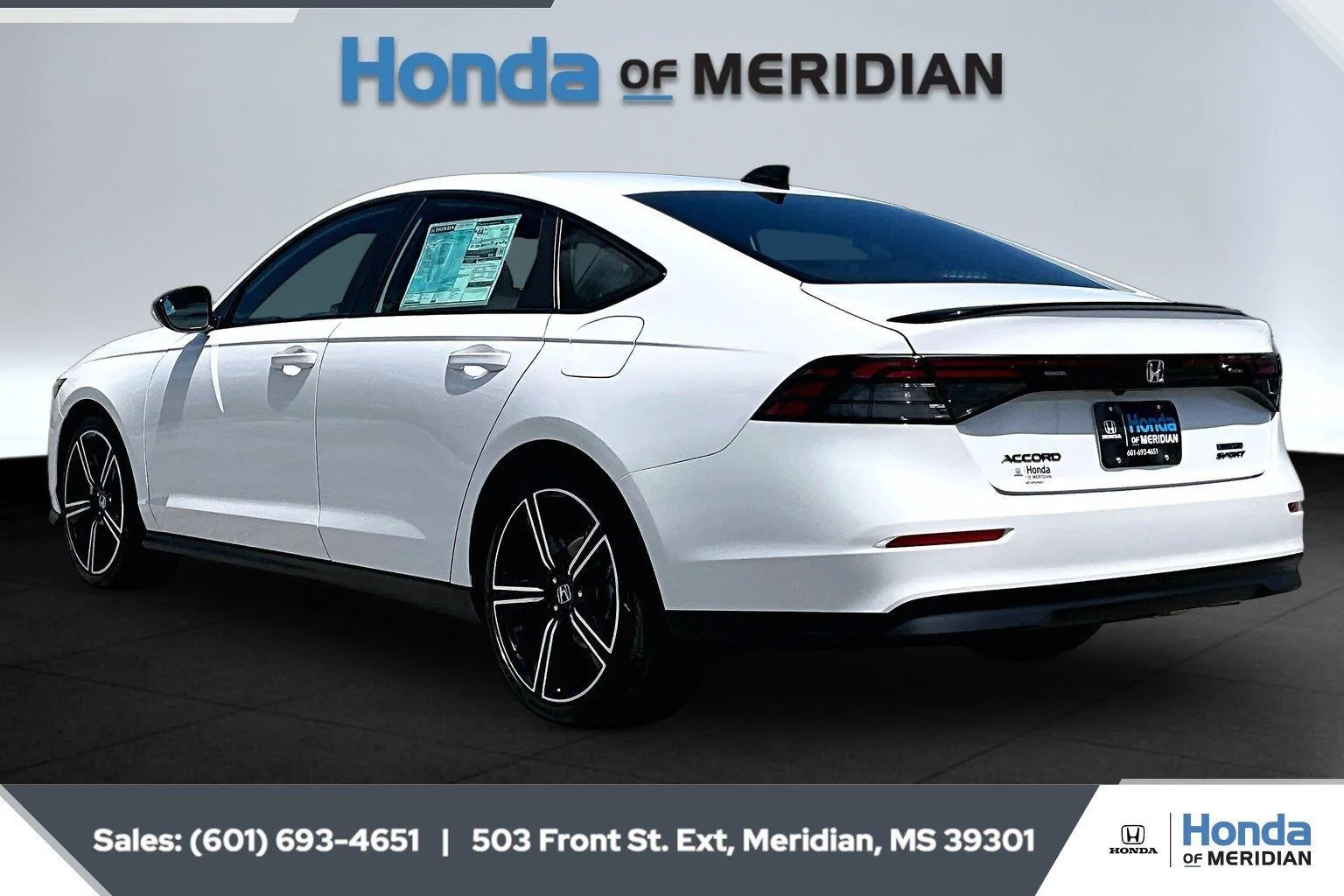 New 2026 Platinum White Pearl Honda Sport Hybrid image 4