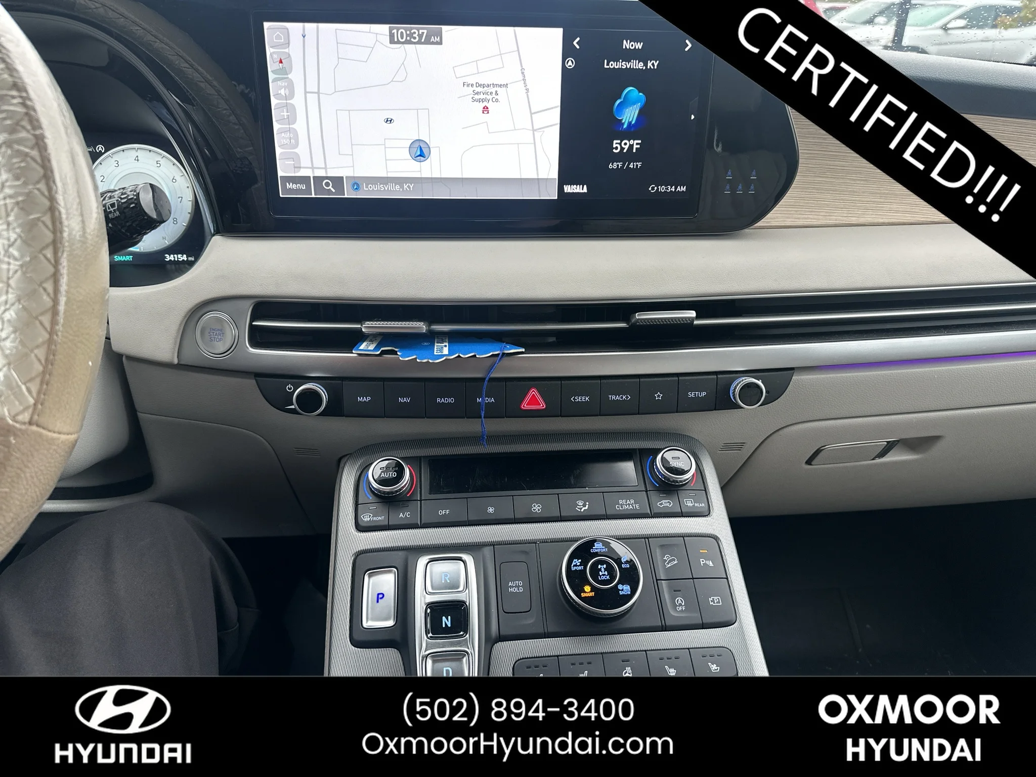 Used 2024 Moonlight Cloud Hyundai Limited image 9