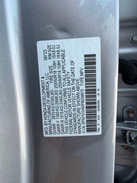 Used 2023 Gray Honda EX-L image 32