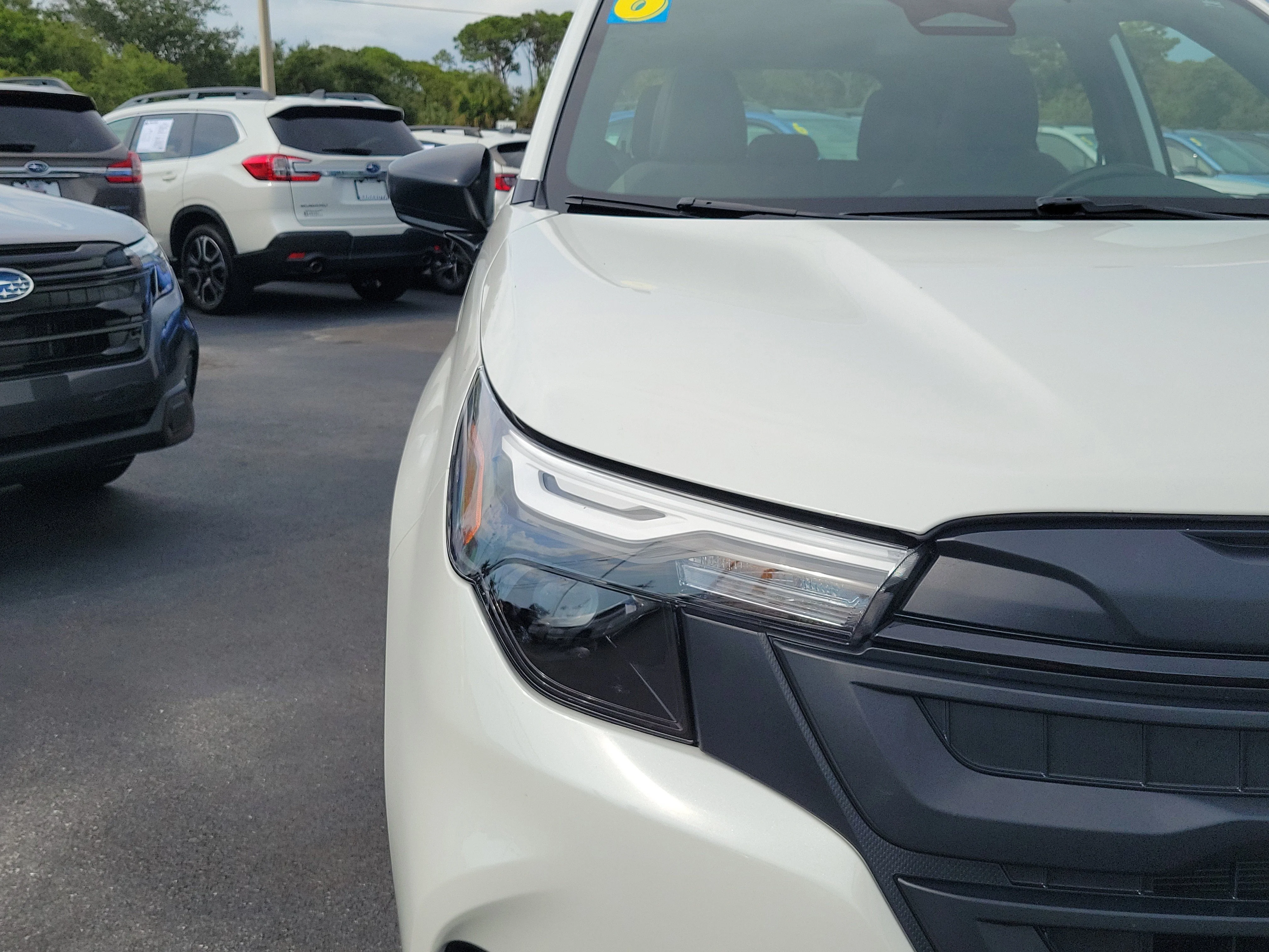 Used 2026 Crystal White Pearl Subaru Sport Utility image 7