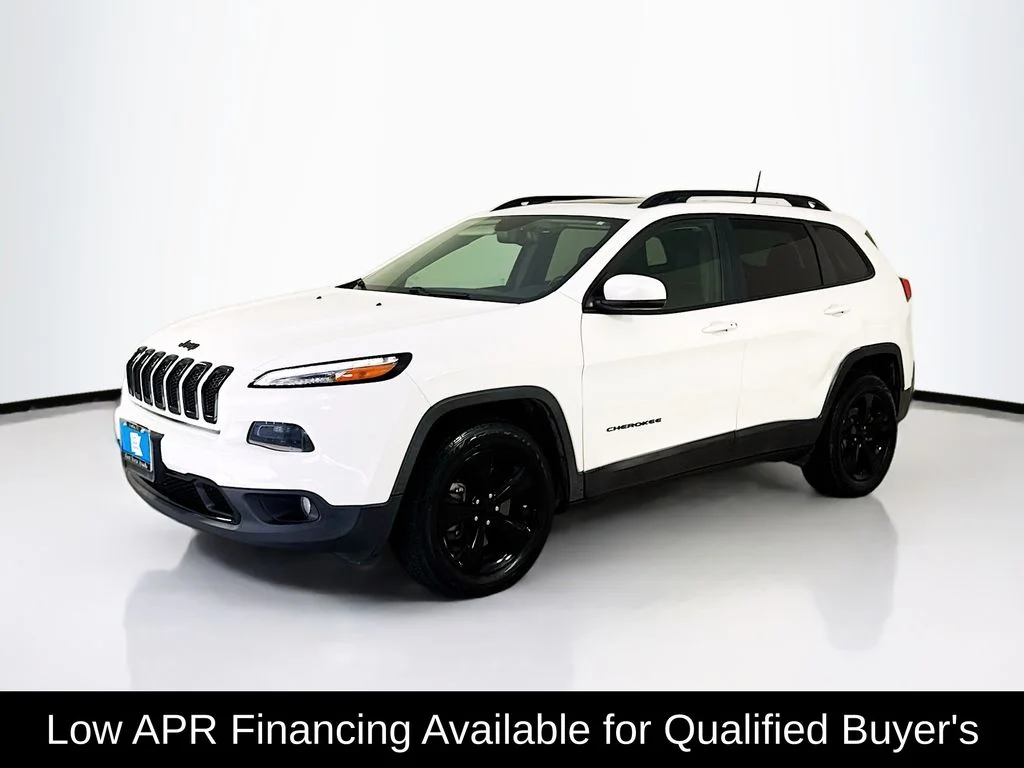 Used 2017 Bright White Clearcoat Jeep Limited image 3