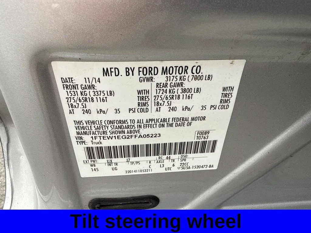 Used 2015 Silver Ford XLT image 15
