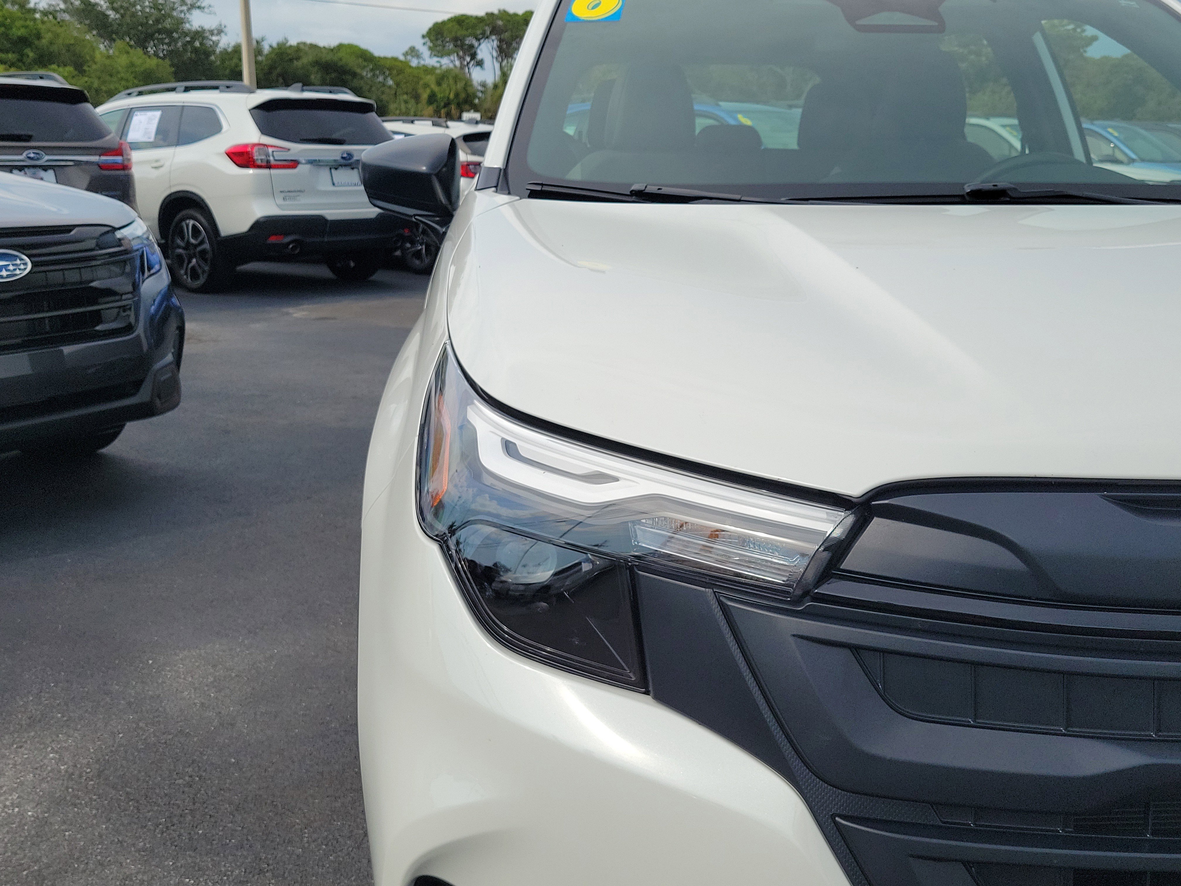 Used 2026 Crystal White Pearl Subaru Sport Utility image 7