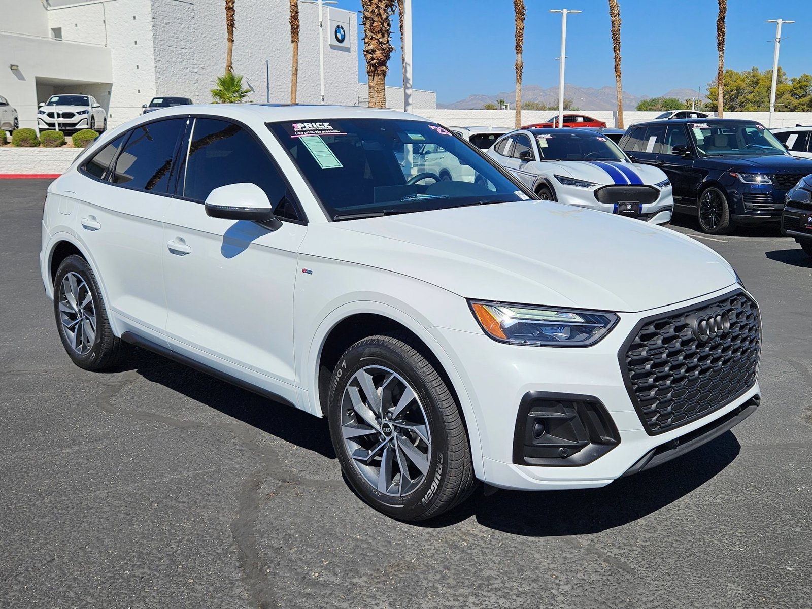 Used 2023 Glacier White Meta Audi S line Premium Plus image 3