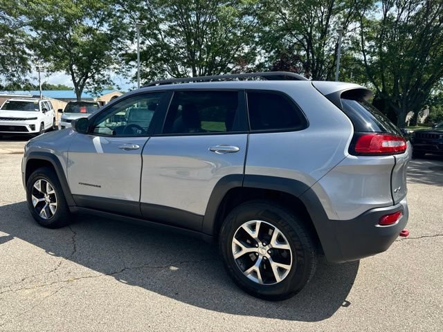 Used 2014 Billet Silver Metallic Clearcoat Jeep Trailhawk image 3