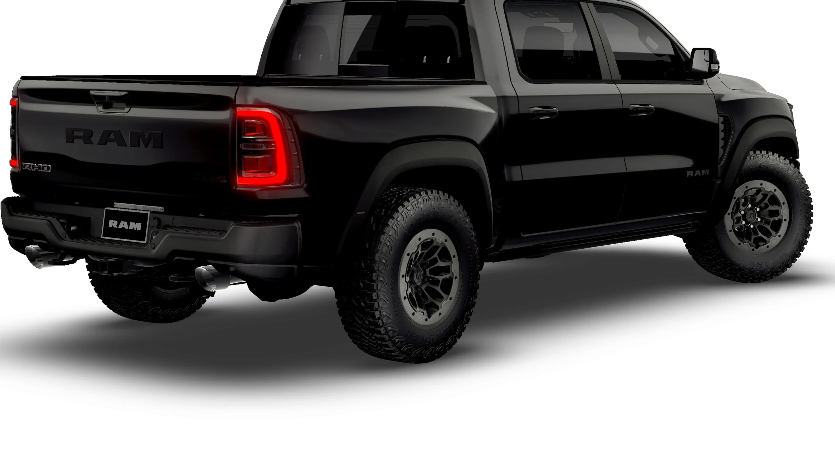 New 2026 Diamond Black Crystal Pearl-Coat Exterior Paint RAM RHO image 14