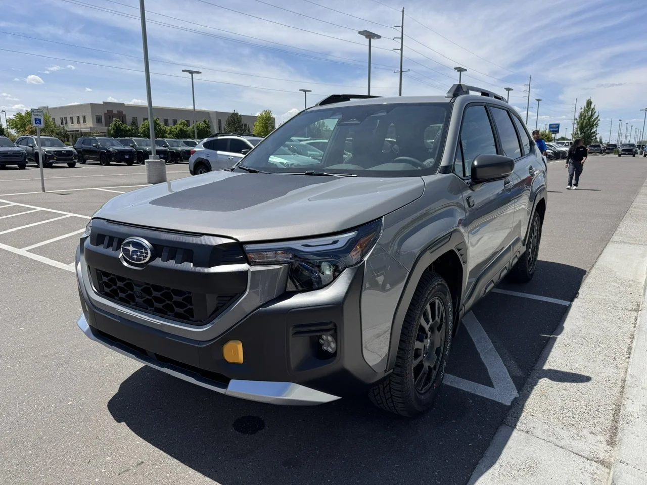 New 2026 River Rock Pearl Subaru Wilderness image 3