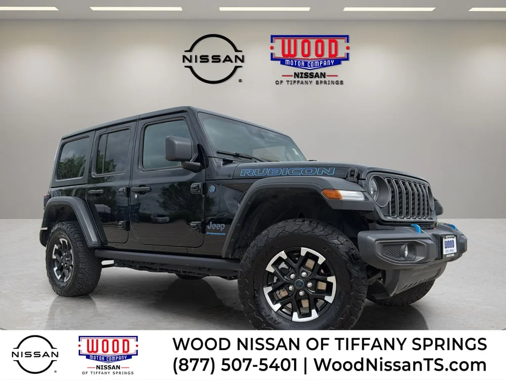 Used 2025 Black Jeep Rubicon image 1
