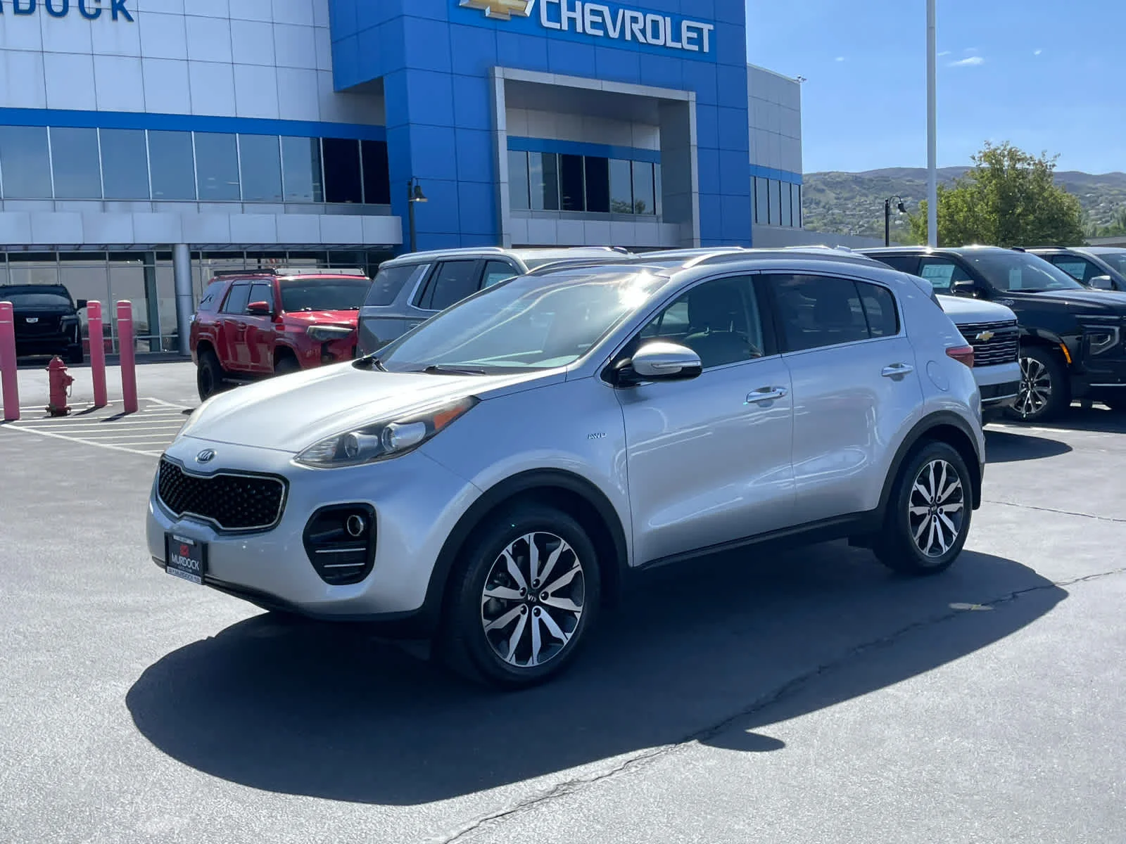 Used 2017 Kia Sportage EX with VIN KNDPNCAC8H7206471 for sale in Woods Cross, UT