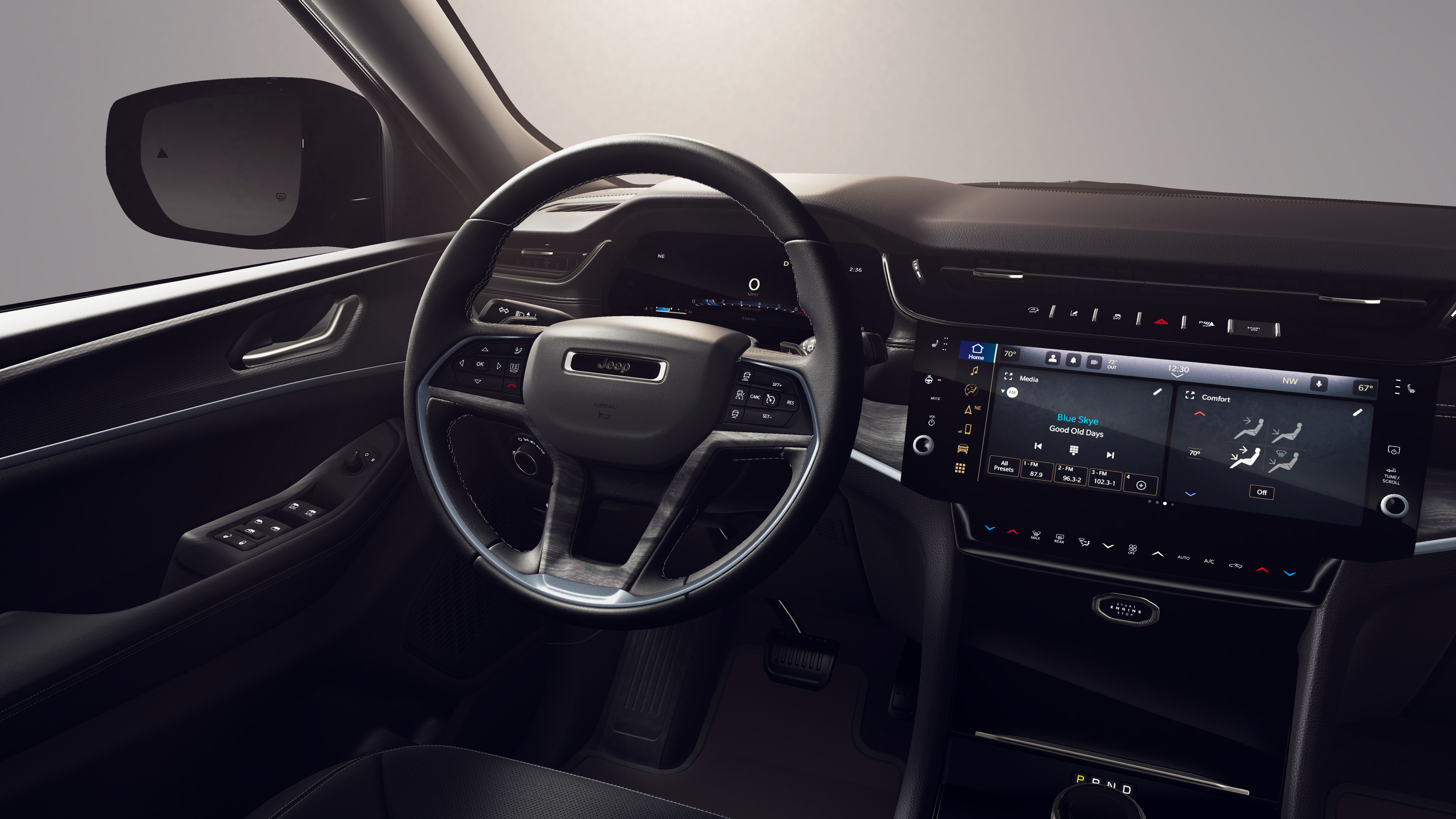 New 2026 Diamond Black Crystal Pearl-Coat Exterior Paint Jeep Laredo image 21