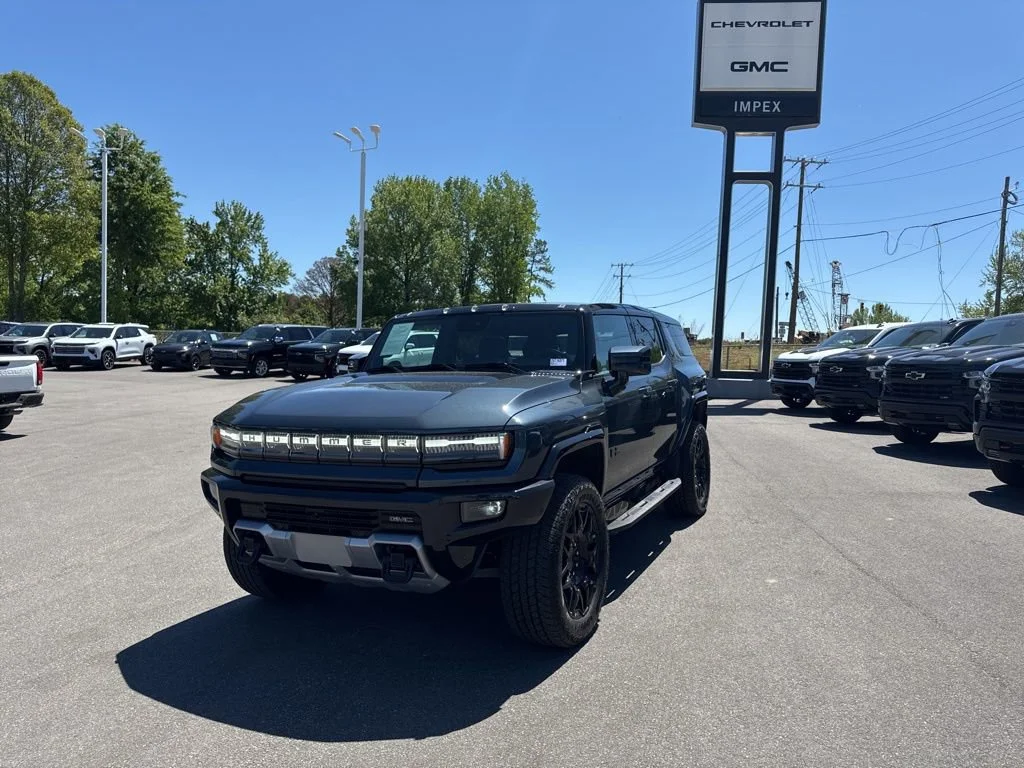 Gray (Graphite Blue Metallic) 2025 GMC Hummer EV SUV 3X AWD SUV / Crossover All-Wheel Drive