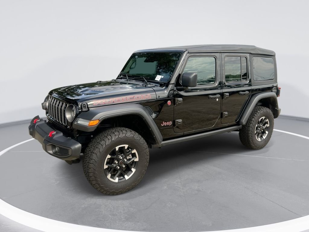Used 2025 Black Jeep Rubicon image 1