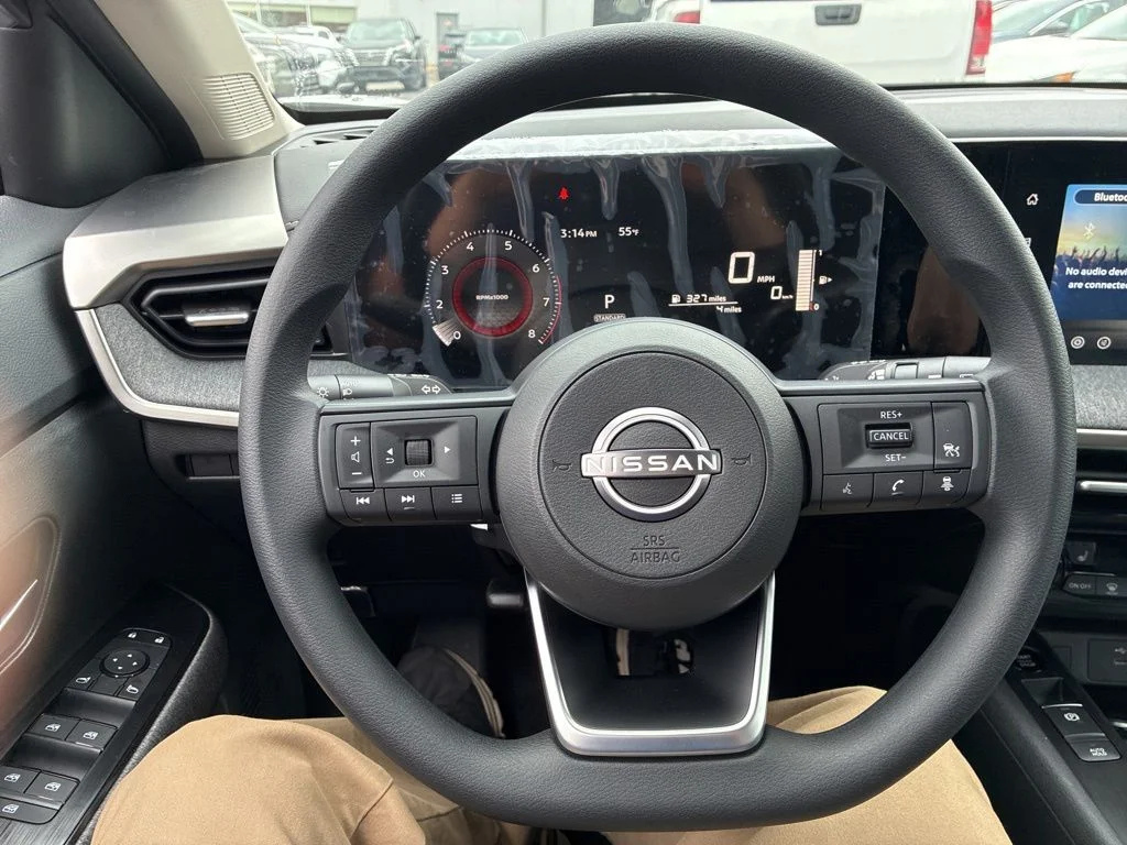 New 2026 Aspen White TriCoat / Super Black Two-tone Nissan SV image 17