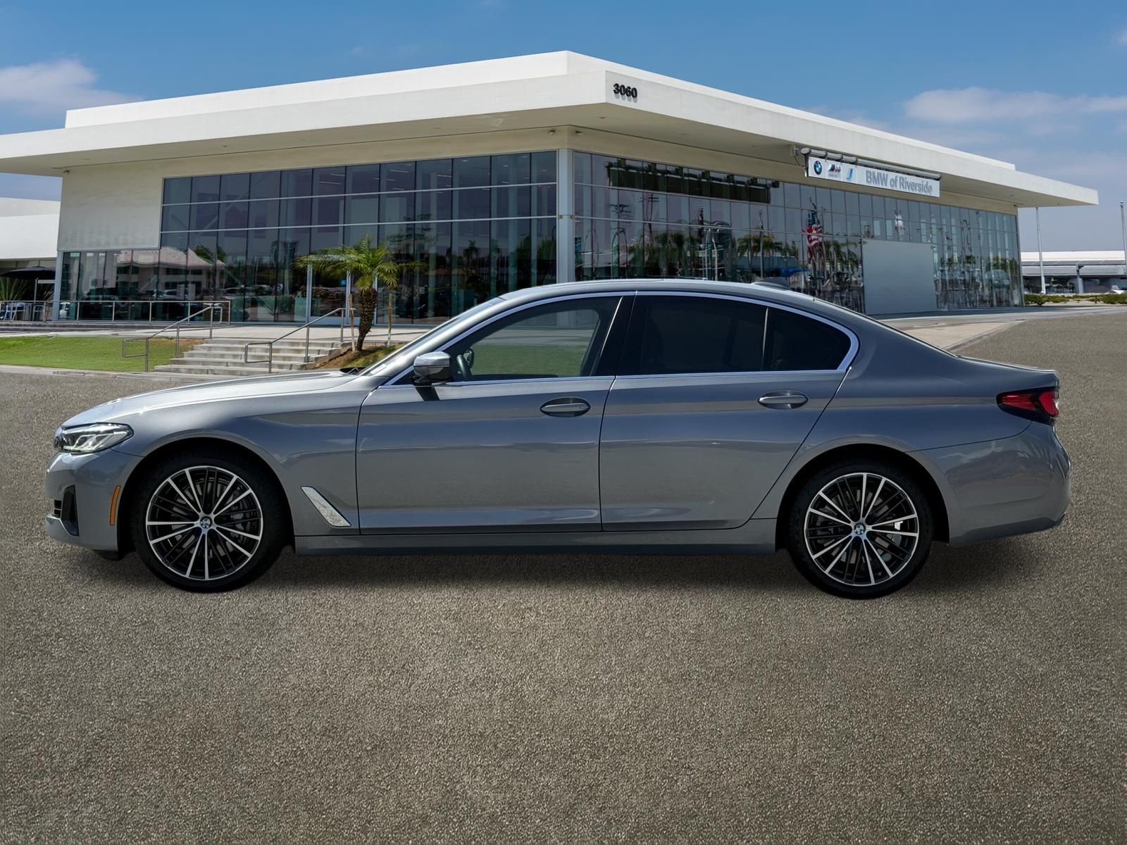 Certified Used 2023 Skyscraper Grey Metallic BMW 540i image 6
