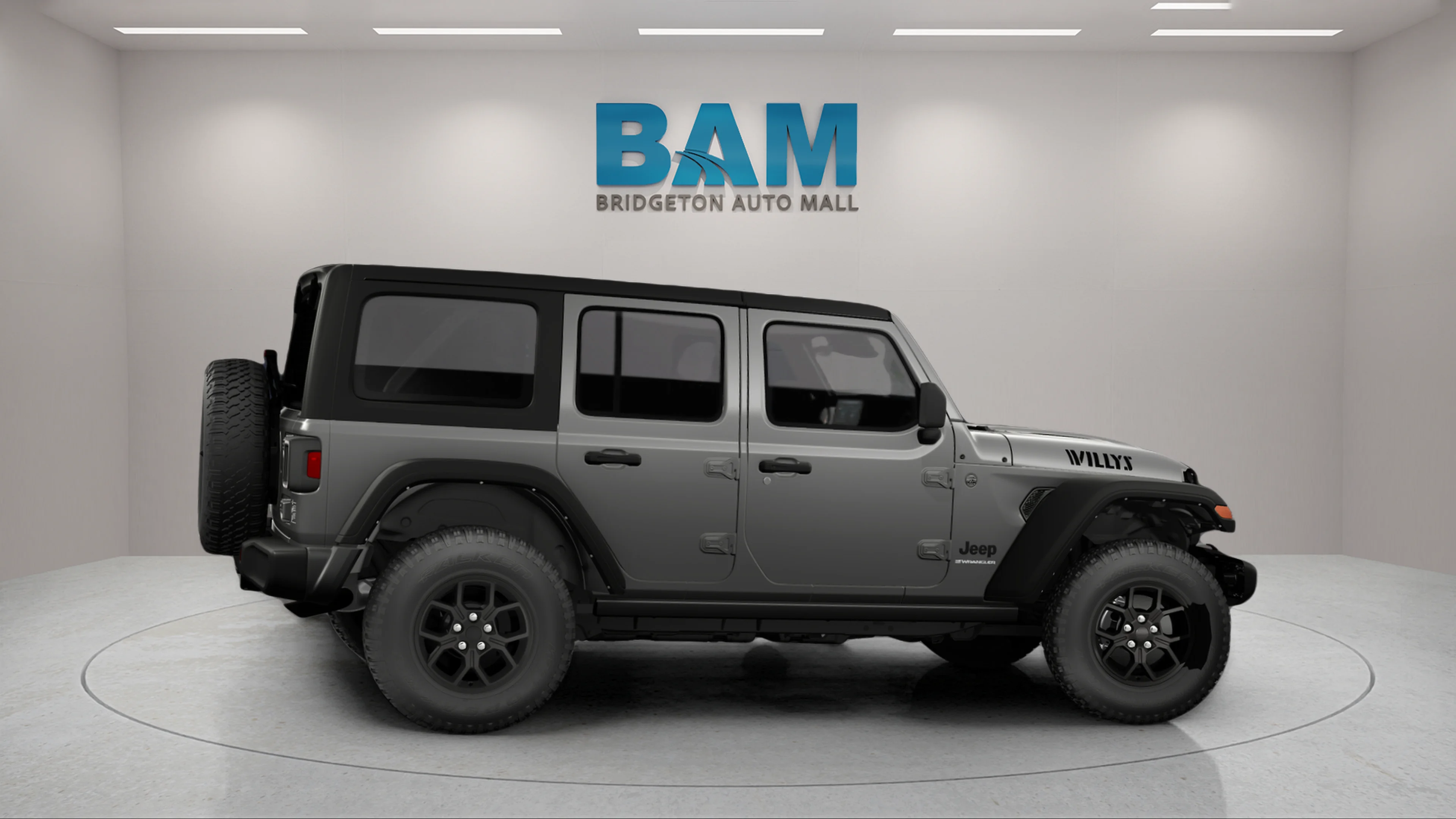 New 2026 Granite Crystal Metallic Clear-Coat Exterior Paint Jeep Willys image 4