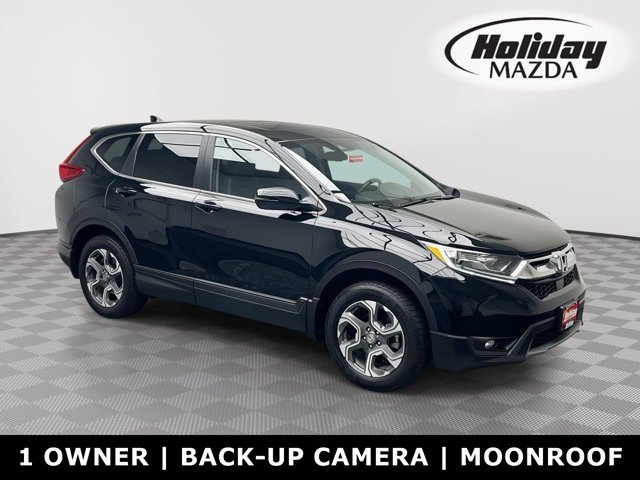 Used 2018 Crystal Black Pearl Honda EX-L image 1