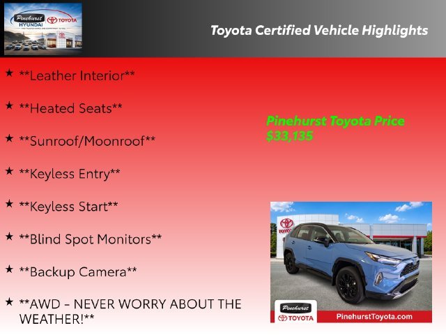 Used 2024 Blue Toyota XSE image 36