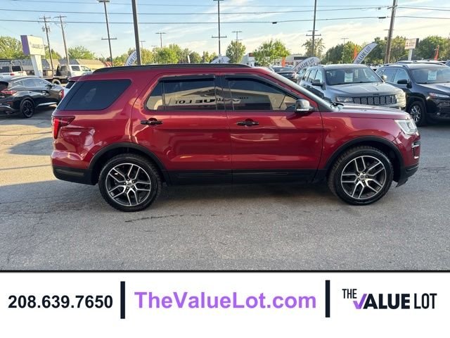 Used 2019 Red Ford Sport image 3
