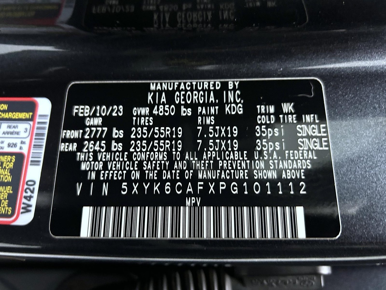 Used 2023 Gray Kia X-Line image 25