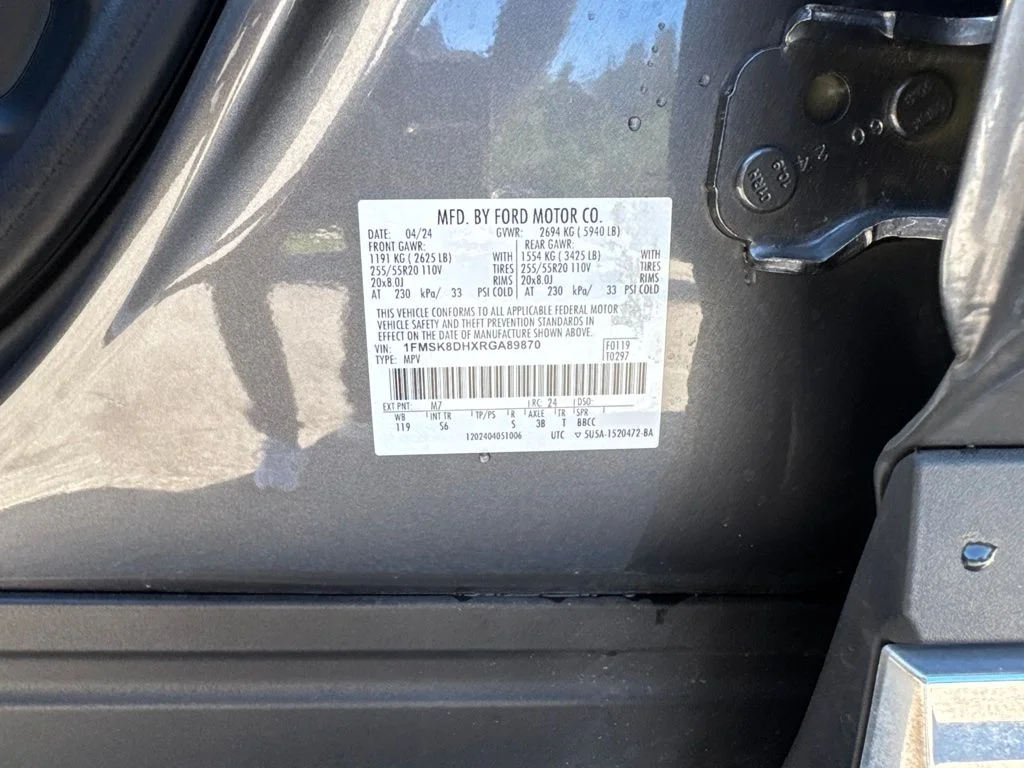 Used 2024 Gray Metallic Ford XLT image 14