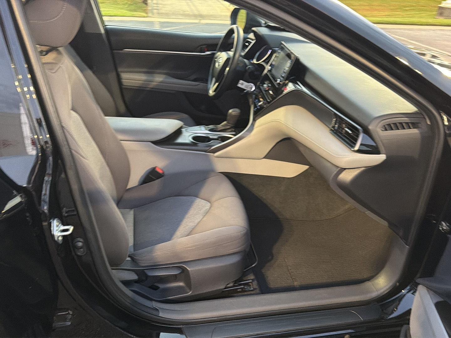 Certified Used 2022 Midnight Black Metallic Toyota LE image 13