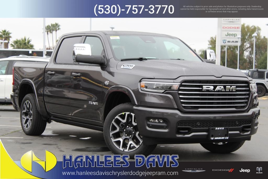 New 2026 Granite Crystal Metallic Clear-Coat Exterior Paint RAM Laramie image 1