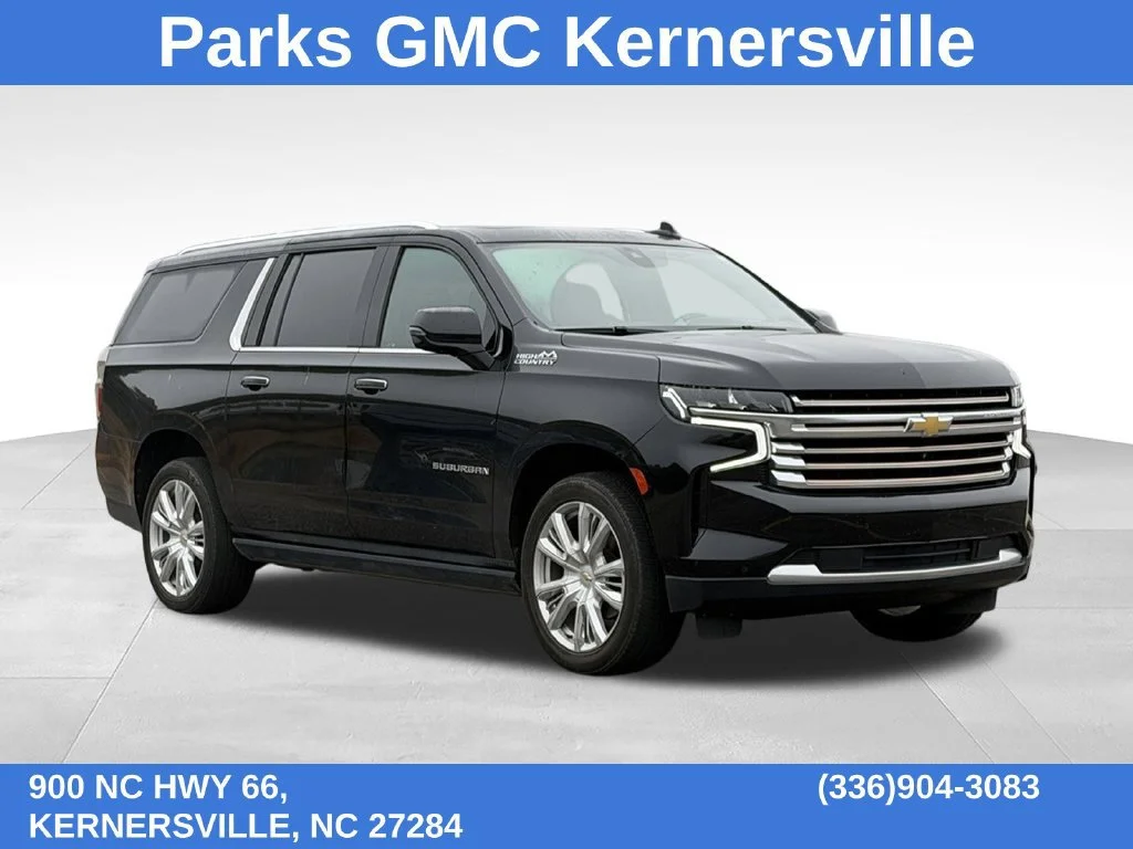 Used 2021 BLACK Chevrolet High Country image 1