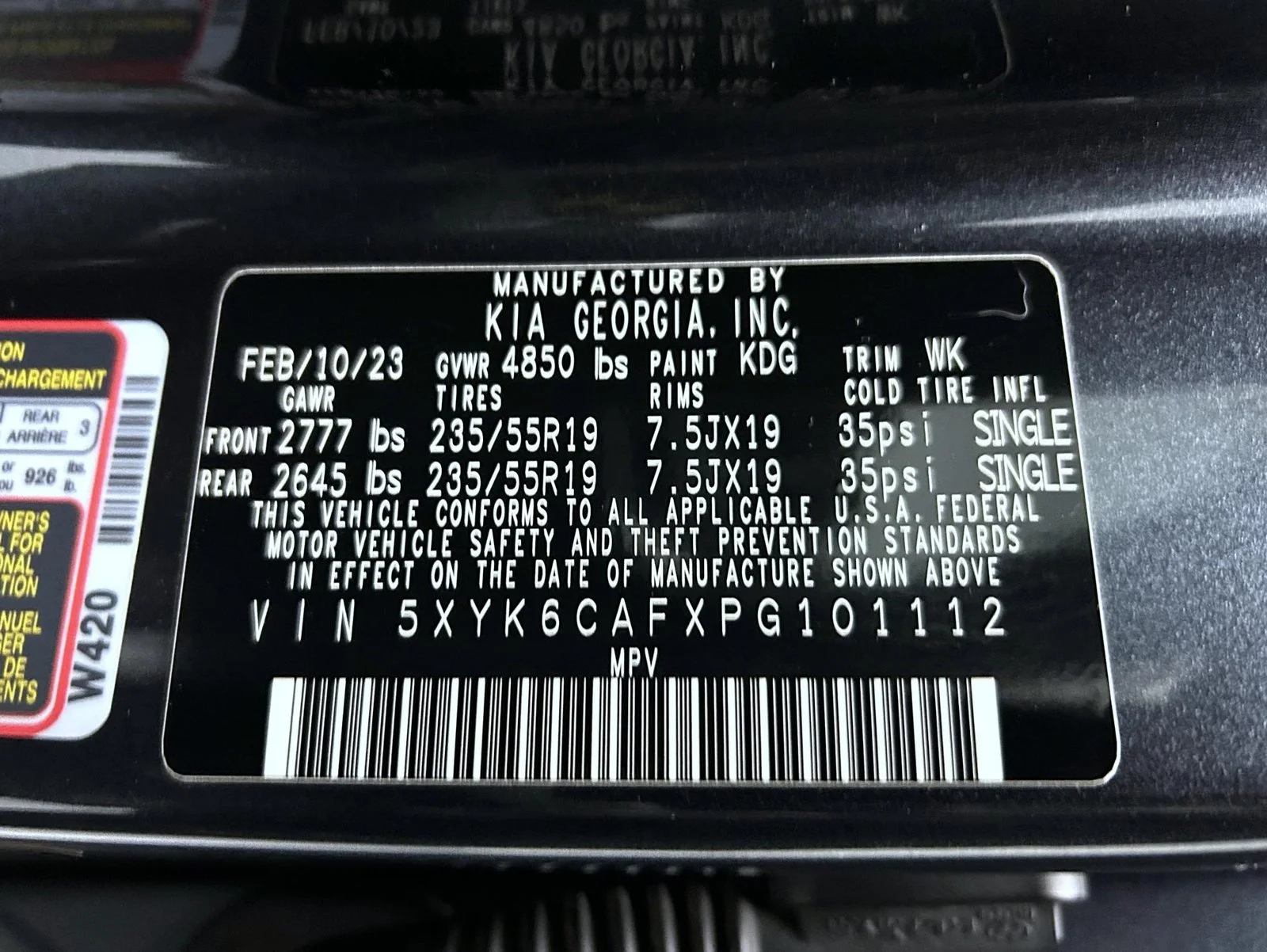 Used 2023 Gray Kia X-Line image 25