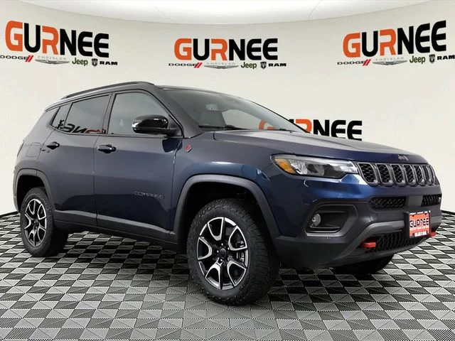 New 2026 Fathom Blue Pearl-Coat Exterior Paint Jeep Trailhawk image 2