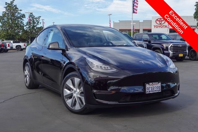 Used 2022 Tesla Model Y Long Range with VIN 7SAYGDEE7NF442277 for sale in Elk Grove, CA