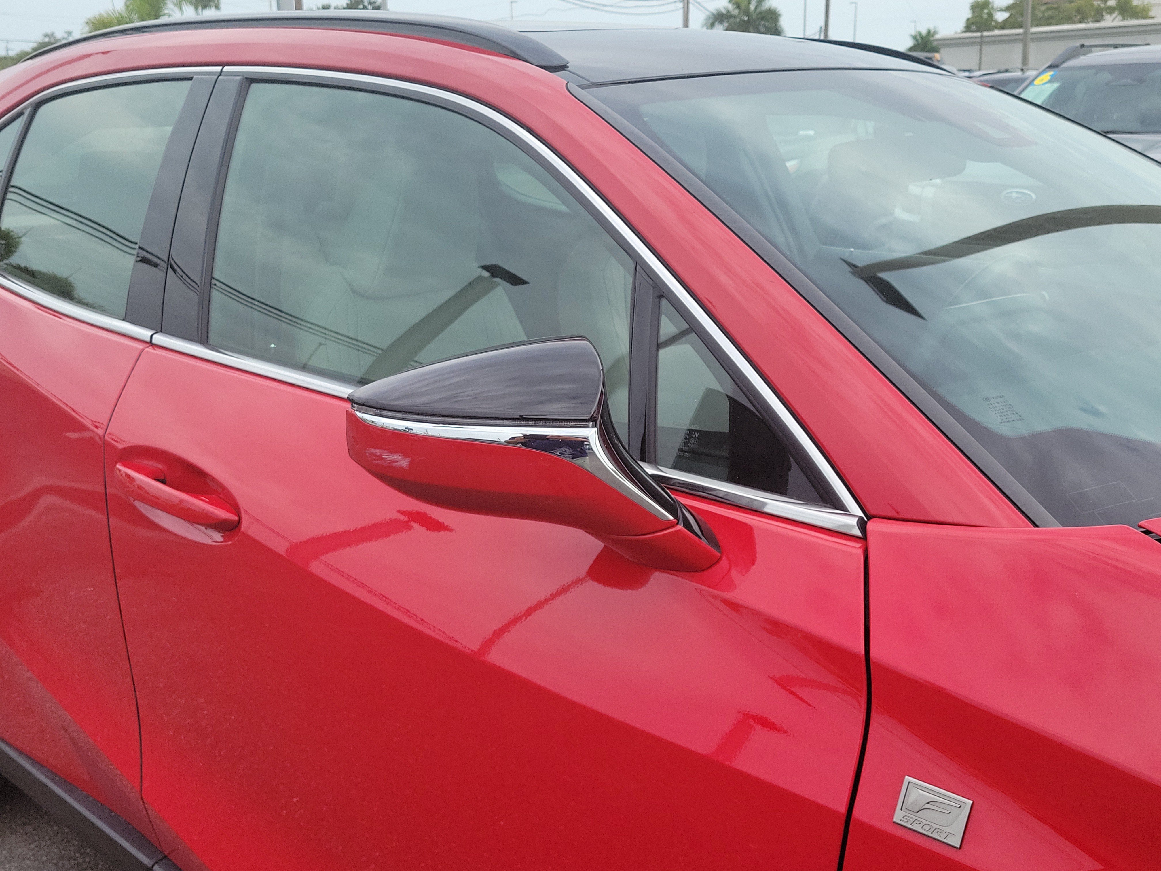 Used 2024 Redline with Obsidian Roof Lexus UX 250h F SPORT Design image 8
