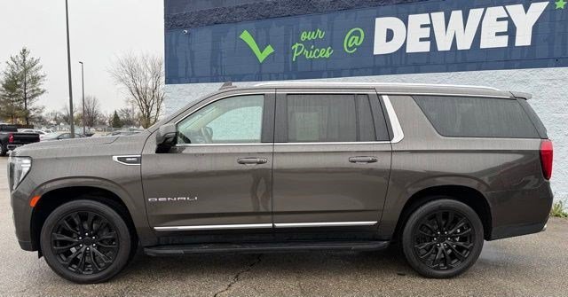 Used 2021 Smokey Quartz Metallic GMC Denali image 2