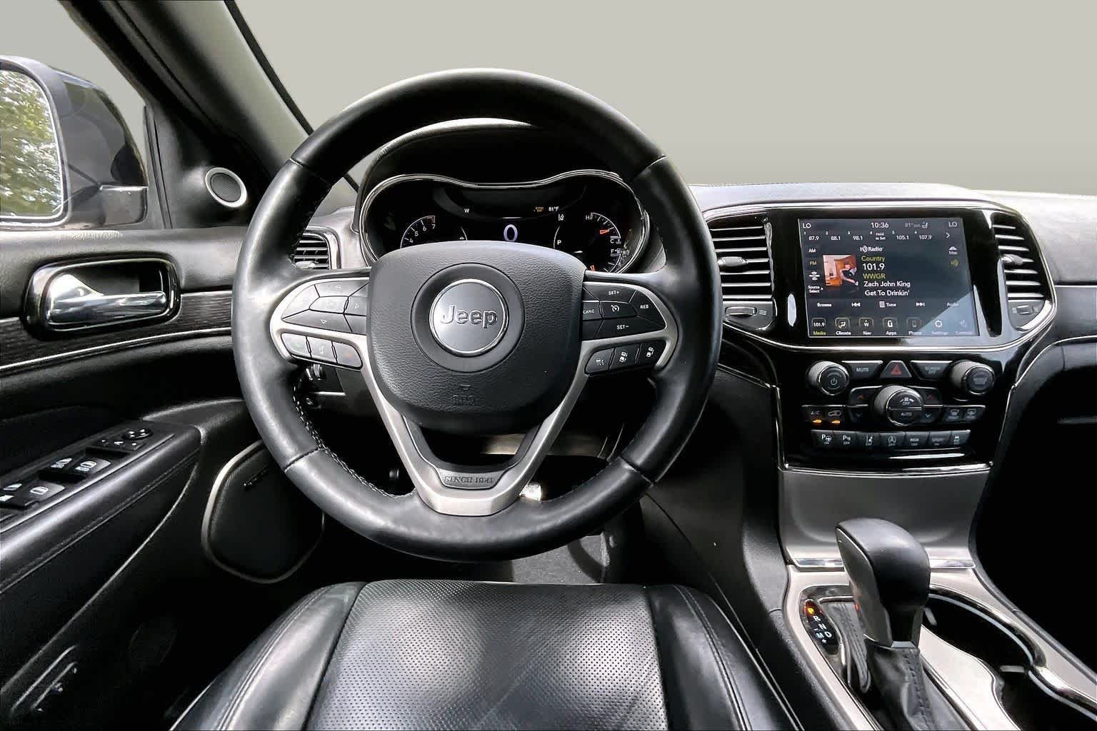 Used 2021 Diamond Black Crystal Pearlcoat Jeep High Altitude image 6