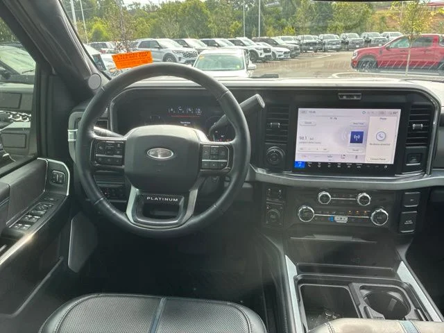 Used 2025 White Metallic Ford Platinum image 16