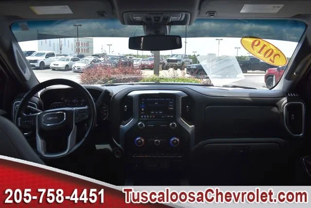 Used 2019 ONYX BLACK GMC SLT image 3