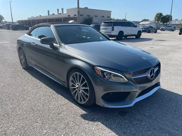 Used 2017 Gray Metallic Mercedes-Benz C 300 image 1