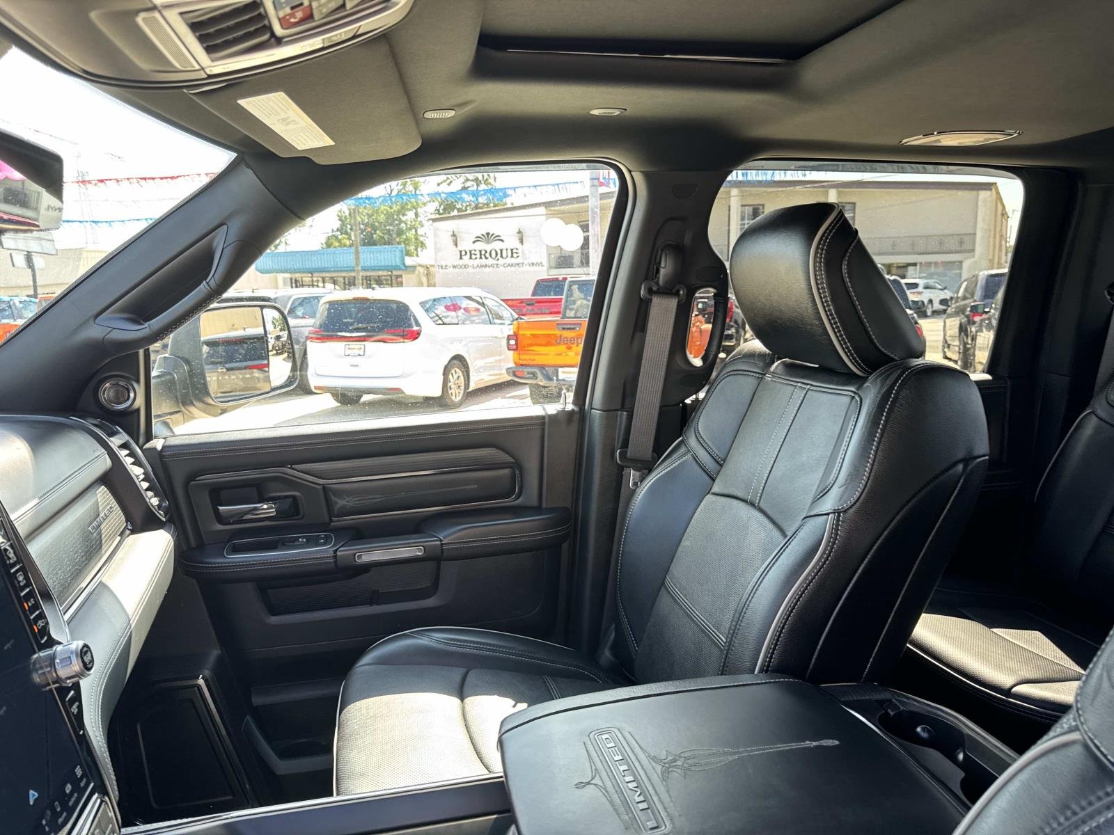 Used 2022 Diamond Black Crystal Pearlcoat Ram Limited image 15