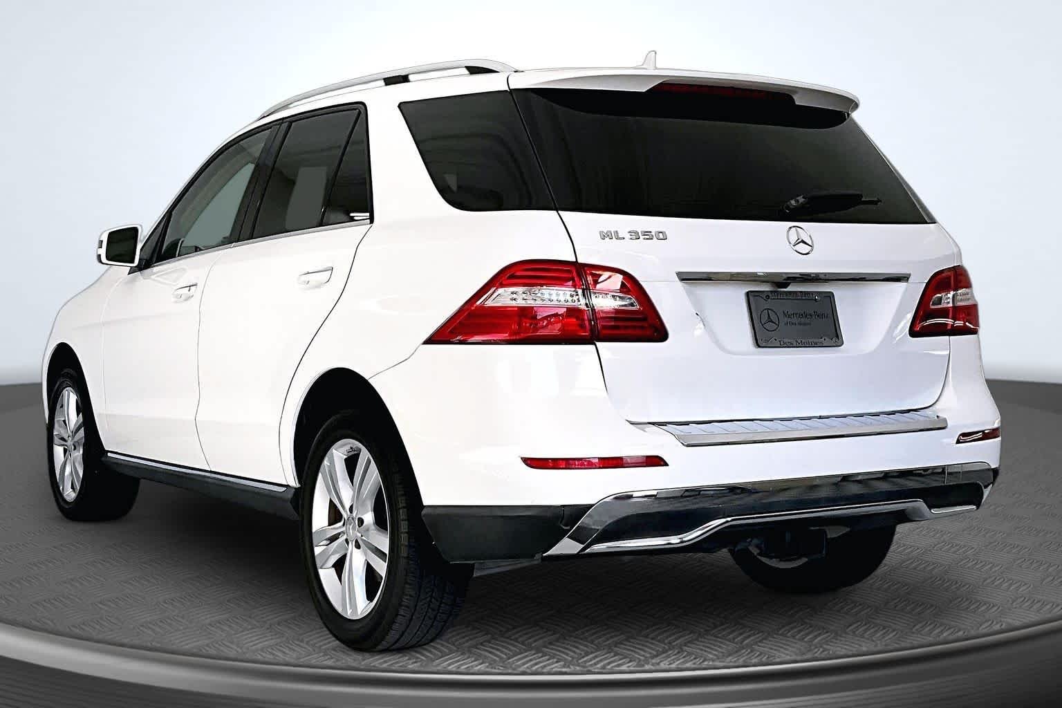 Used 2015 Polar White Mercedes-Benz ML 350 image 4