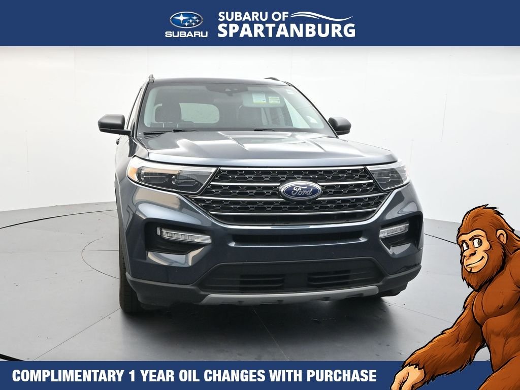 Used 2023 Blue Metallic Ford XLT image 1